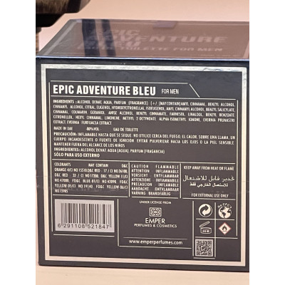 Emper epic adventure bleu
