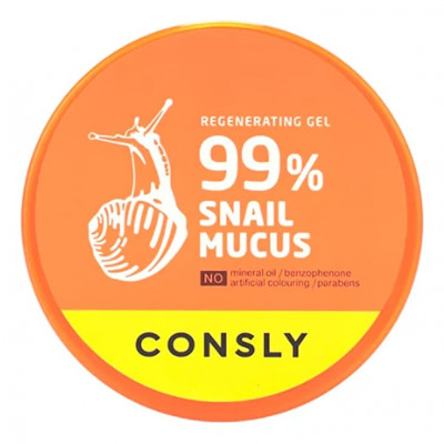 CONSLY Snail Mucus Regenerating Gel Восстанавливающий гель с муцином улитки 300мл