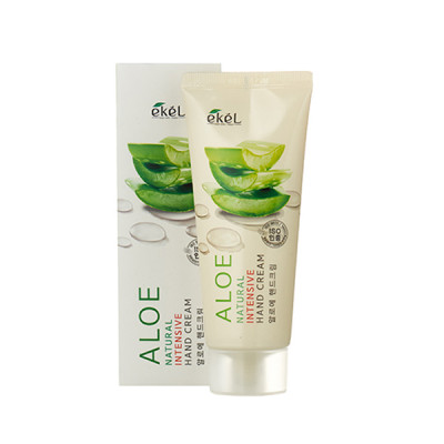 EKEL Aloe Natural Intensive Hand Cream Питательный крем для рук с экстрактом алоэ 100мл