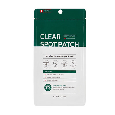 SOME BY MI CLEAR SPOT PATCH Точечные патчи для лица против акне 18шт