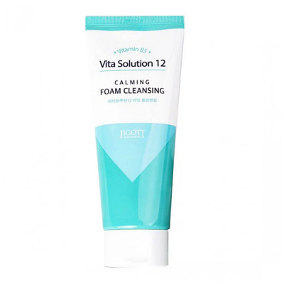 JIGOTT Vita Solution 12 Calming Foam Cleansing Пенка для умывания 180мл