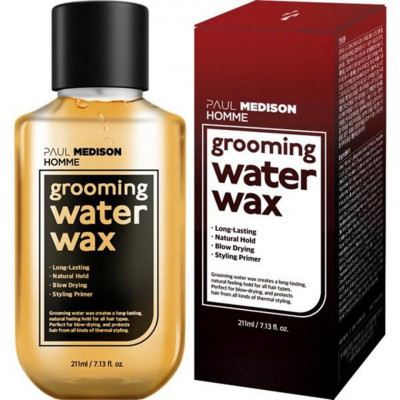 PAUL MEDISON Grooming Hair Water Wax Мужской гель для укладки волос 211мл