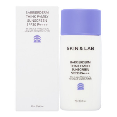 SKIN&LAB Barrierderm Think Family Sunscreen  Солнцезащитный крем 70мл