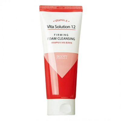 JIGOTT Vita Solution 12 Firming Foam Cleansing Пенка для умывания 180мл