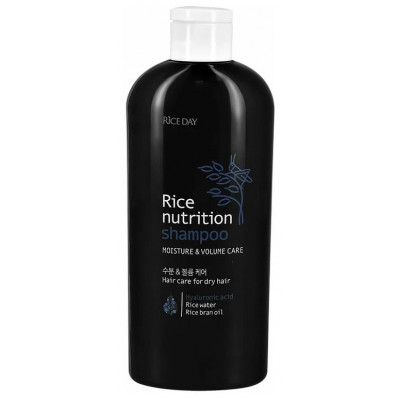 LION Rice Nutrution Shampoo Moisture & Volume care Увлажняющий шампунь для нормальных волос 200мл