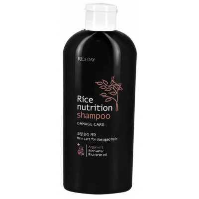 LION Rice Nutrution Shampoo Damage care Увлажняющий шампунь для повреждённых волос 200мл