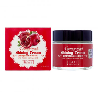JIGOTT Pomegranate Shining Cream Крем с экстрактом граната для яркости кожи 70мл