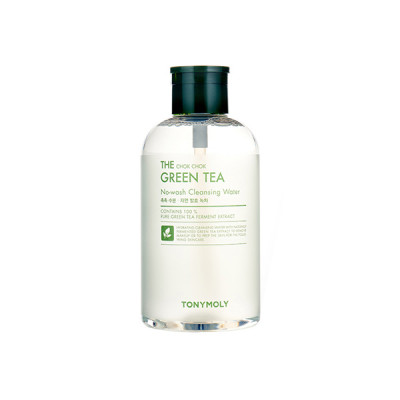 TONYMOLY THE CHOK CHOK GREEN TEA No-wash Cleansing Water Мицеллярная вода для снятия макияжа с экстрактом зеленого чая 700мл