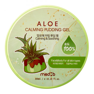 MEDB Aloe Calming Pudding Gel Успокаивающий гель для тела с экстрактом алоэ 300мл