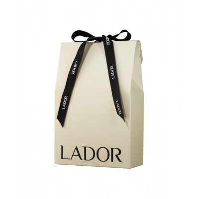 La'dor SMALL GIFT PACKAGE BEIGE WITH RIBBON X 2 ROLLS Подарочный пакет