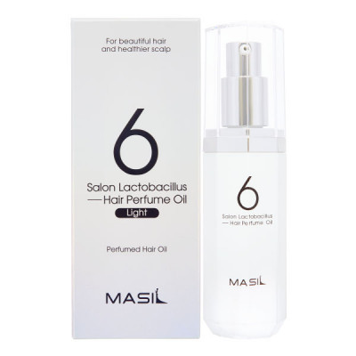 MASIL 6 SALON LACTOBACILLUS HAIR PERFUME OIL(LIGHT) Лёгкое парфюмированное масло для волос c лактобактериями 66мл