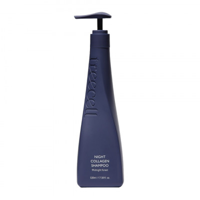TREECELL Night Collagen Shampoo Midnight Forest (Bottle) Ночной шампунь для волос с коллагеном Полночь в лесу 520мл