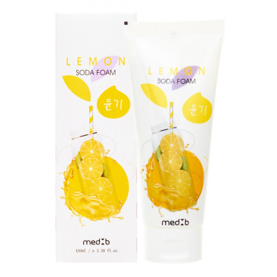 MEDB Lemon Soda Foam Пенка для умывания с экстрактом лимона и содой 100мл