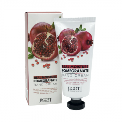 JIGOTT Real Moisture Pomegranate Hand Cream Увлажняющий крем для рук с экстрактом граната 100мл