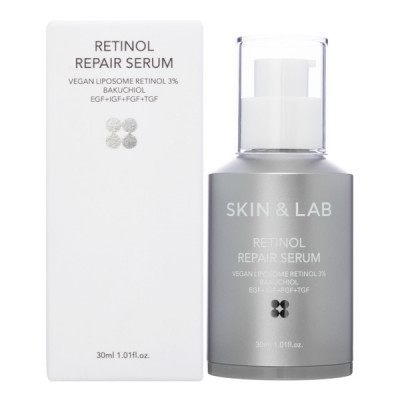 SKIN&LAB Retinol Repair Serum Восстанавливающая сыворотка для лица с ретинолом 30мл