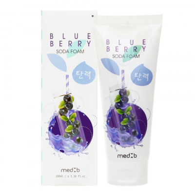 MEDB Blueberry Soda Foam Пенка для умывания с экстрактом голубики и содой 100мл