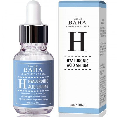 Cos De BAHA Hyaluronic Serum (H) Увлажняющая сыворотка для лица с гиалуроновой кислотой  30мл