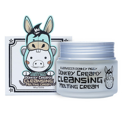 Elizavecca Donkey Piggy Donkey Creamy Cleansing Melting Cream Крем для лица очищающий 100г